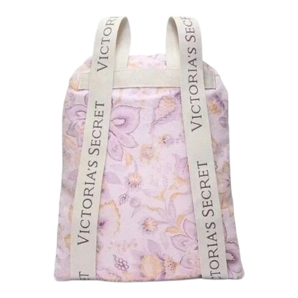 Victoria's Secret NWT Packable Beach Blanket Towel Retail $49.95 Lavendar Floral
